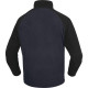 Sous-Pull laine polyester, Bleu Marine-Noir - ALMA