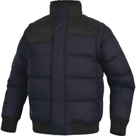 Blouson polyamide enduit PU, Bleu Marine-Noir - RANDERS2