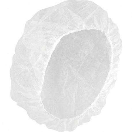 Boite de 100 charlotte ronde polypropylène, Blanc