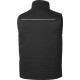 Gilet multipoches mach polyester/coton, Noir-Rouge - STOCKTON3