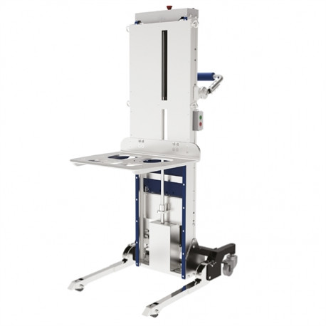DESTOCKAGE  - Gerbeur semi-électrique avec mise à niveau automatique 260 kg - EFT260