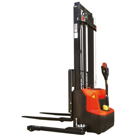 Gerbeur électrique lithium avec longerons encadrants et capacité de 1200 kg - PSE12NSL