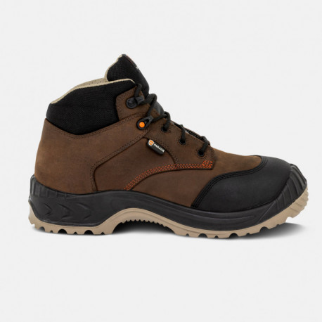 Chaussure haute de sécurité S3, Marron  - NOUMEA