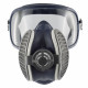 Masque respiratoire intégral luxe FFP3 (taille M/L)
