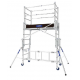 Echafaudage roulant aluminium, 3,80 m - Z'TOWER