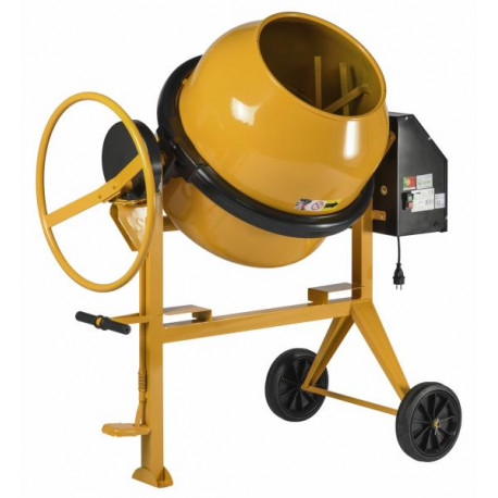 Bétonnière électrique monophasé, 180 litres - PERFORMANCE 200
