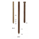 Pointes bois en rouleaux LIGNOLOC®