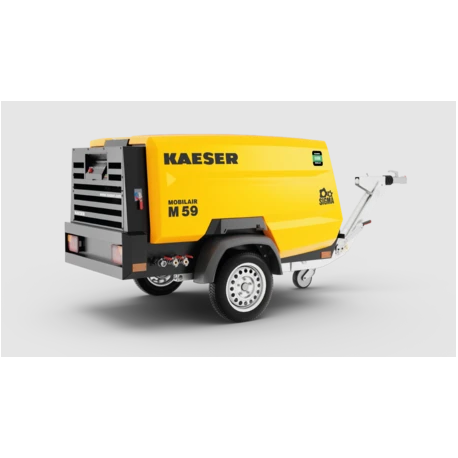 Compresseur de chantier Kaeser M59 capot PE, G8,5