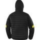 Doudoune matelassée polyamide, Noir/Jaune - BLOOM