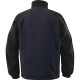 Veste laine polaire polyester, Bleu Marine/Noir - VERNON2