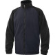 Veste laine polaire polyester, Bleu Marine/Noir - VERNON2