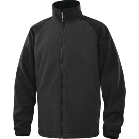 Veste laine polaire polyester, Gris/Noir - VERNON2