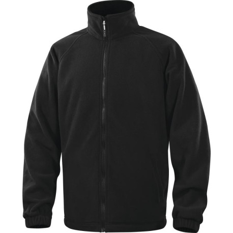 Veste laine polaire polyester, Noir - VERNON2