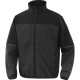 Veste polaire aspect pull polyester, Gris/Noir - BEAVER2