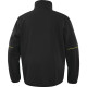 Veste polaire aspect pull polyester, Noir - BEAVER2