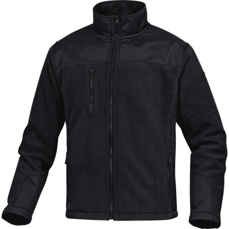 Veste laine polaire polyester, Noir - BRIGHTON2