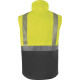 Veste Softshell Haute Visibilité polyester Ripstop, Jaune fluo/Gris - FAST