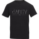Tee-shirt 100% coton, Noir- SINGA