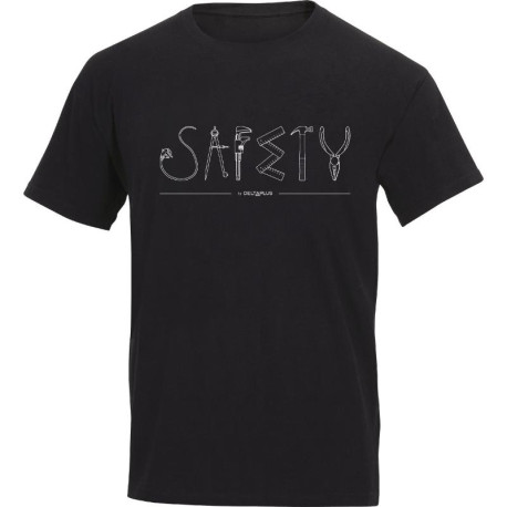 Tee-shirt 100% coton, Noir- SINGA