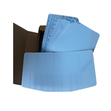 5 écrans plastique rigides pour casque BALI (147 x 260 x 1,5)