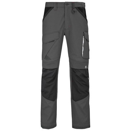 Pantalon RULER, Gris Charcoal/Noir