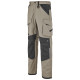 Pantalon RULER, Beige/Gris Charcoal