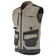 Gilet homme TROWEL, Beige / Gris Charcoal