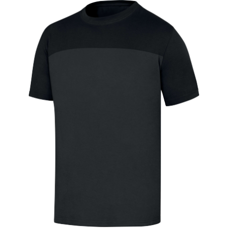 T-shirt 100% coton, Gris/Noir - GENOA2