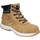 Chaussure haute cuir Nubuck, Beige - SAGA2 S3S SR
