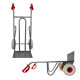 Diable acier tablier droit poignées ouvertes à chargement vertical et horizontal 250 kg - DDPO1