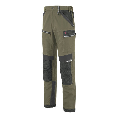 Pantalon SPANNER, Kaki / Gris Charcoal