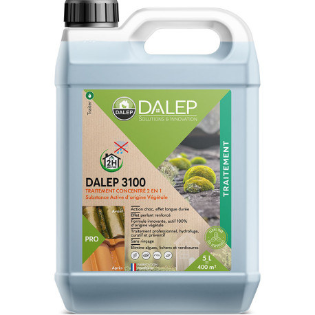 Bidon de 5L, Traitement Concentré 2 en 1 - DALEP 3100