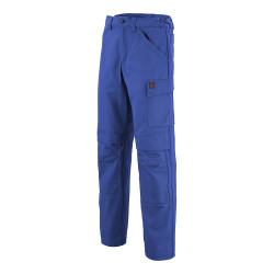 Pantalon BASALTE Coton/Polyester, Bleu Bugatti