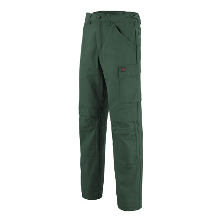 Pantalon BASALTE Coton/Polyester, Vert Bouteille