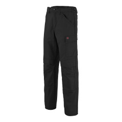 Pantalon BASALTE Coton/Polyester, Noir