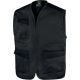 Gilet de travail universel, Gris foncé - M1GI2
