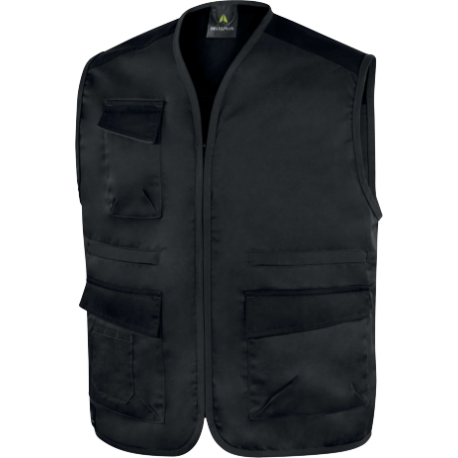 Gilet de travail universel, Gris foncé - M1GI2