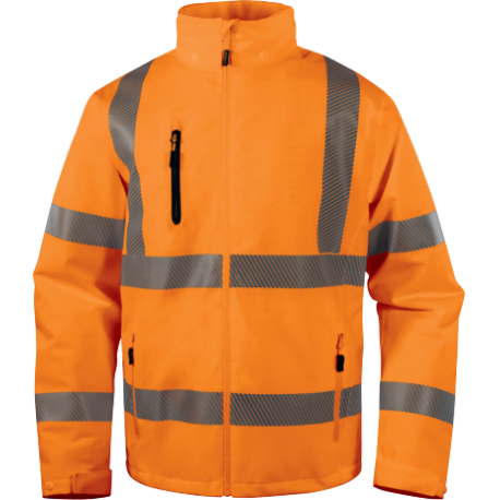 Parka stretch imperméable, Orange fluo - ARENHV