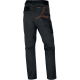 Pantalon de travail stretch coupe ajustée, Gris foncé/Orange - M2PA3STR