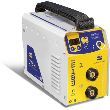 Poste de soudure Inverter à l'électrode enrobée (MMA) 160A - GYSMI E163 - Avec valise et accessoires