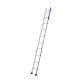 Echelle simple alu / 6 barreaux, 2.70 m hauteur de travail