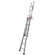 Echelle transformable alu / 2 x 10 barreaux, 5.90 m hauteur de travail