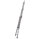Echelle transformable 3 plans T3 - 3x8 barreaux, 2,50m / 5,30m