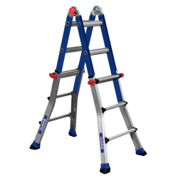 Echelle télescopique pliante TT3 - 4x3 barreaux