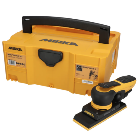 Ponceuse électrique - Mirka® DEOS II 383CV 70 x 198 mm, Coffret