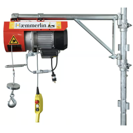 Treuil à potence fixe DM-200, capacité 200 kg, 24V