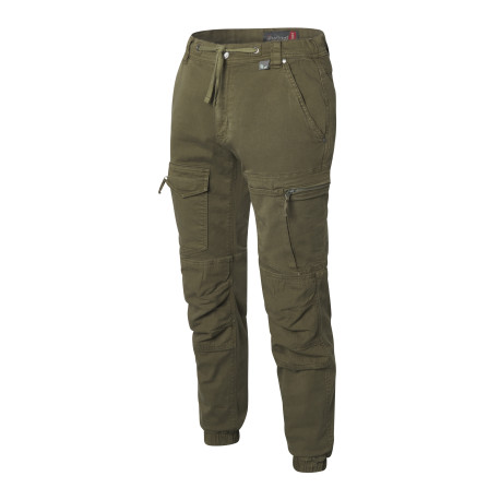 Pantalon stretch MOOVY GOTS - Kaki