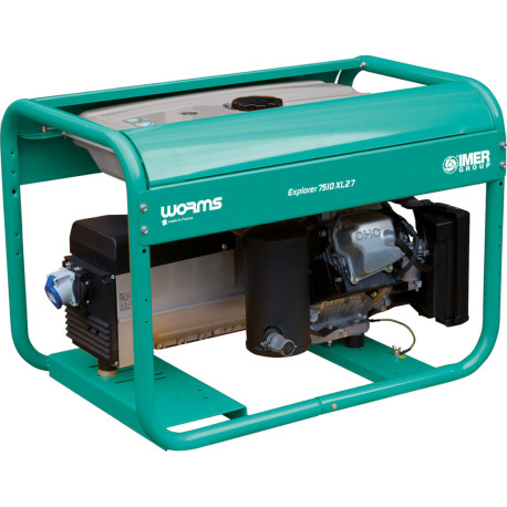 Groupe électrogène Essence monophasé 7.0 kW - EXPLORER 7510 XL27 AVR DE N/S