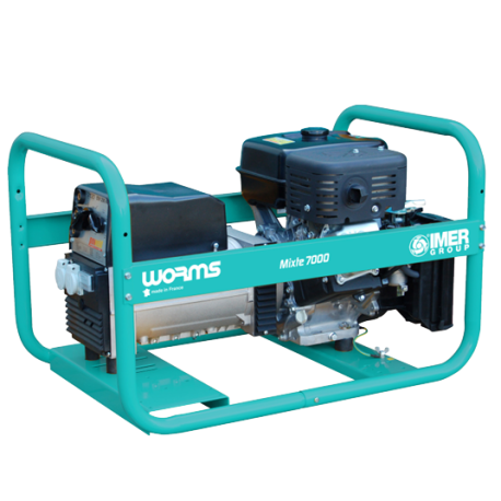 Groupe de soudage Monophasé, courant alternatif 6 kW - MIXTE 7000 EX